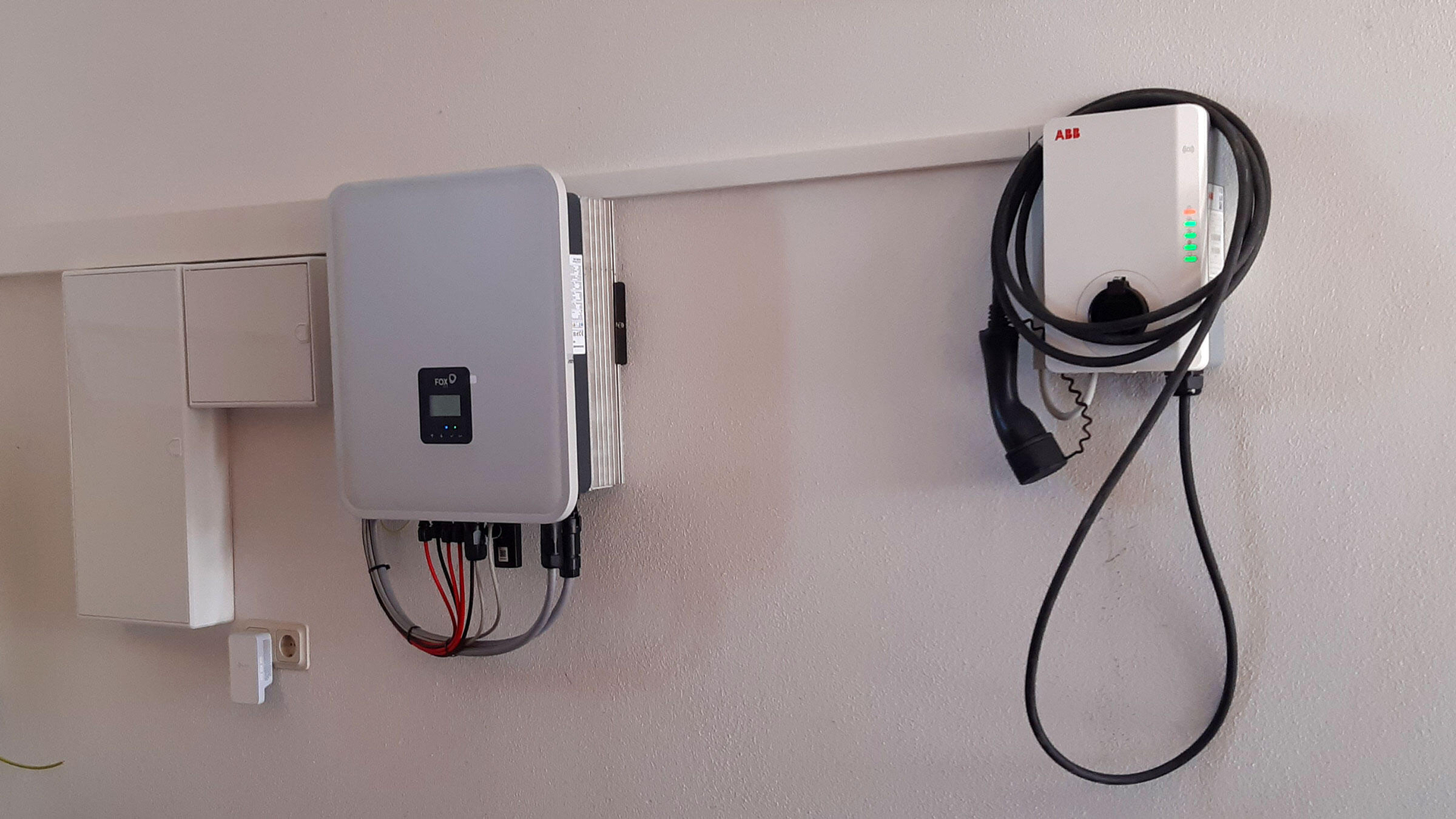 Umschaltbox für PV-Anlagen