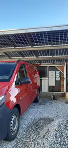 Anschluss PV Anlage für Solarcarport in Oberkaina